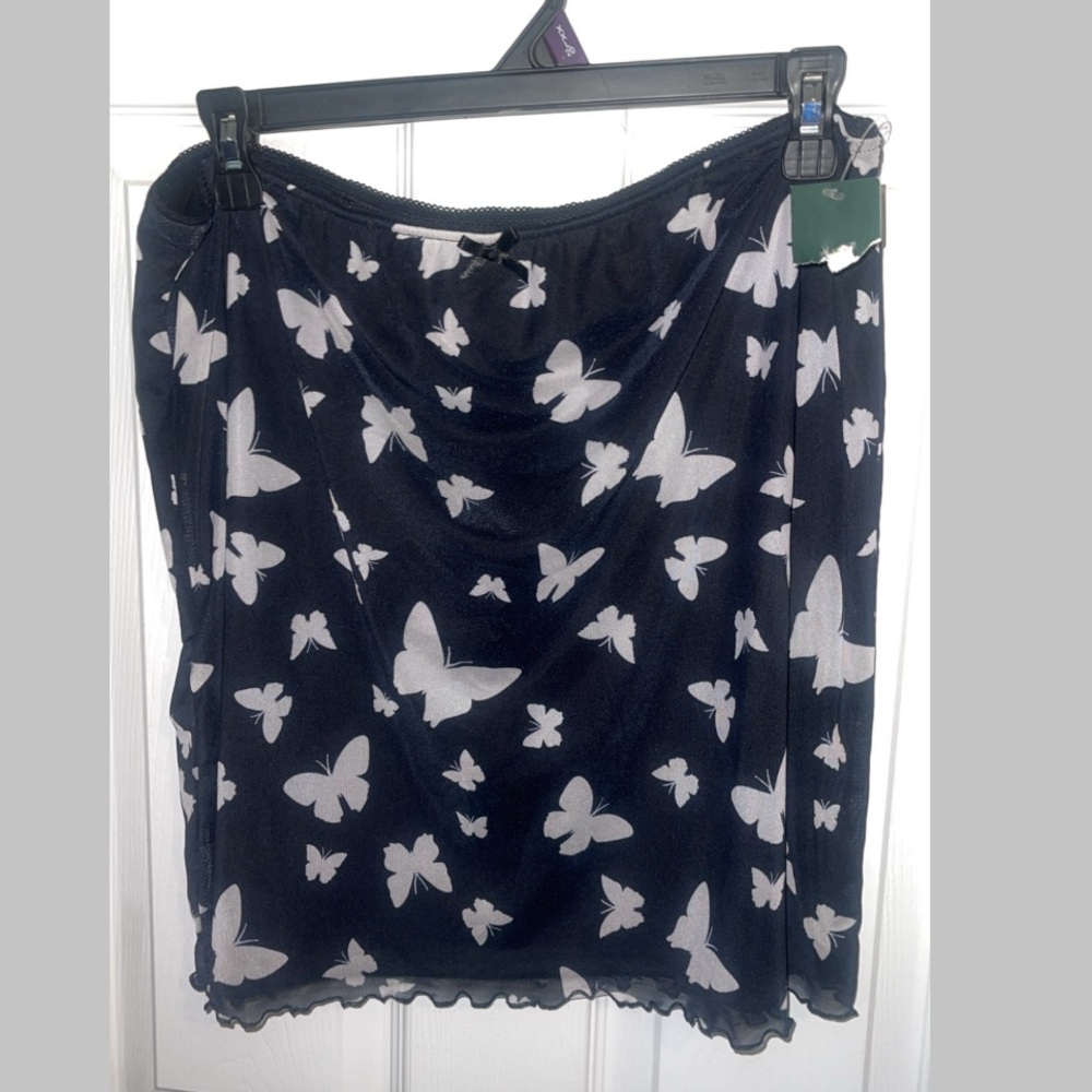 Wild Fable Butterfly Mini Skirt